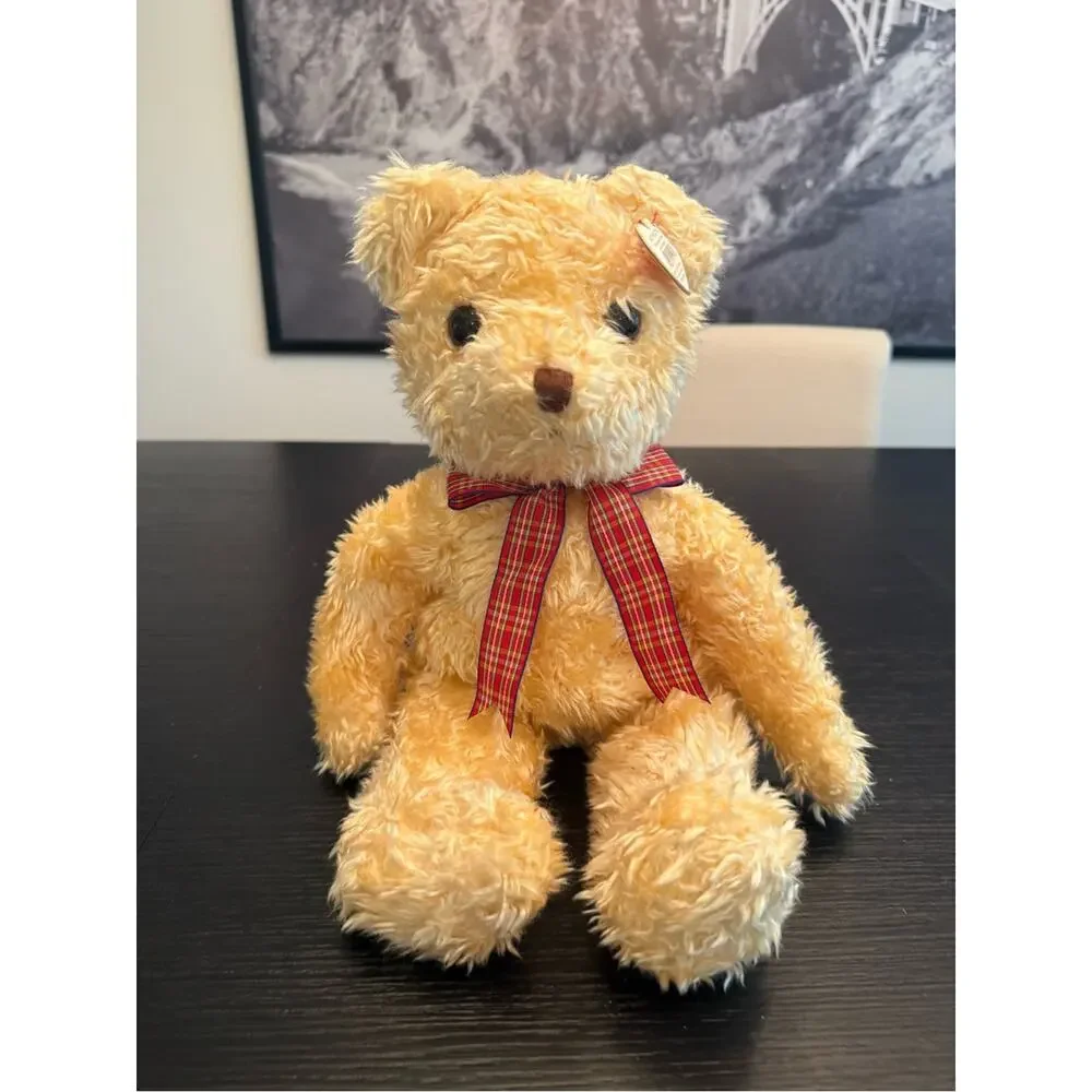 NWT Vintage Ty Beanie Babies Beanie Buddy Shagginton Bear Stuffed Animal